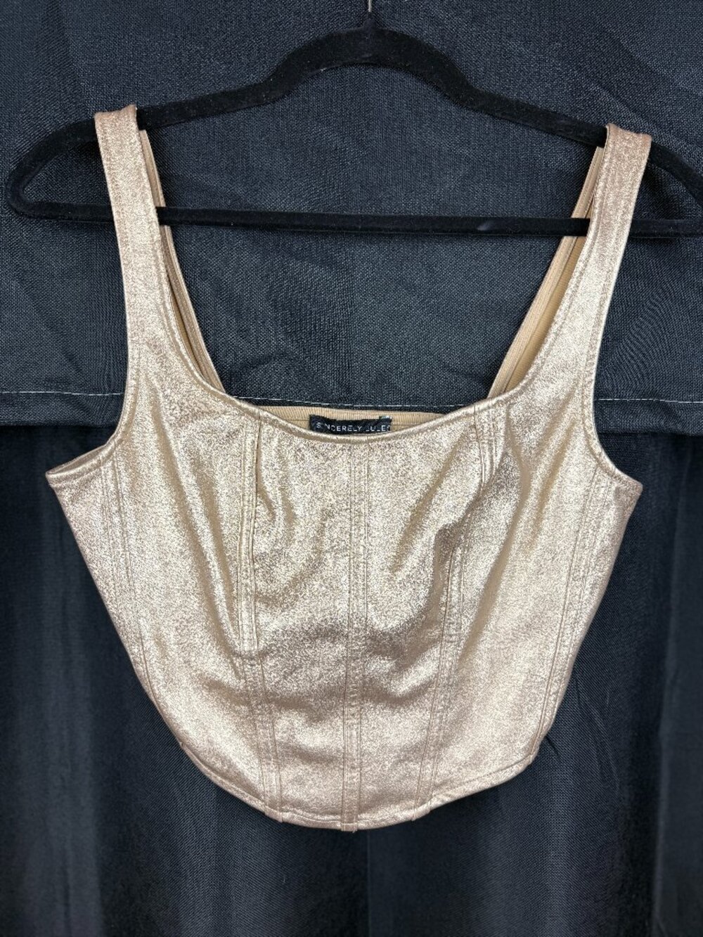 Sincerely Jules Bustier Crop Top (Size S)